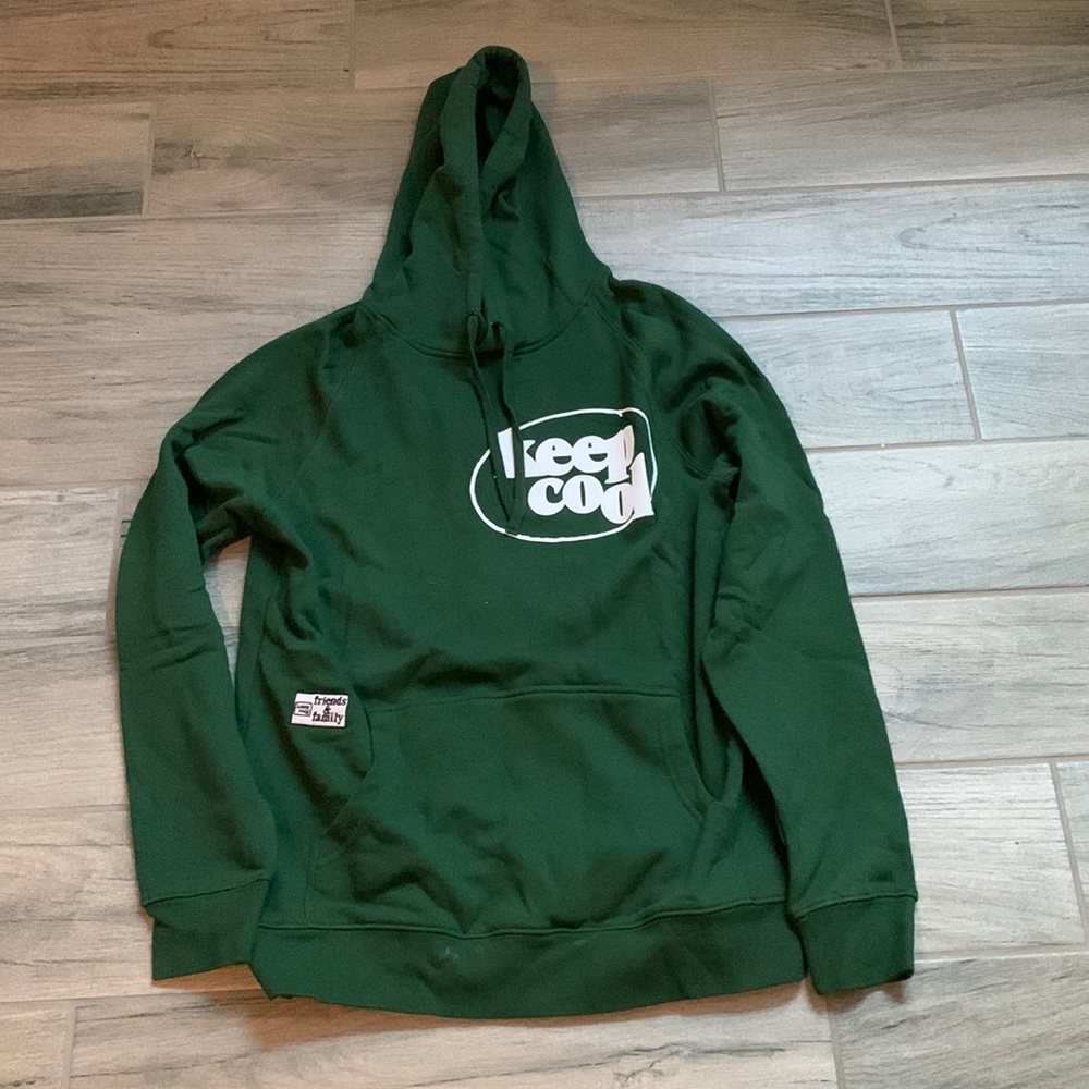 Keep cool green hoodie